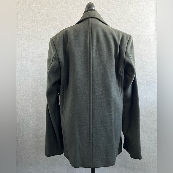 MARC JACOBS - NEW - VIRGIN WOOL - GORGEOUS PEA COAT - LARGE - Picture 3 of 8